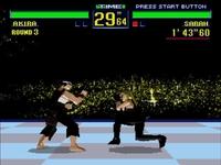 une photo d'Ã©cran de Virtua Fighter (32X) sur Sega Megadrive 32X